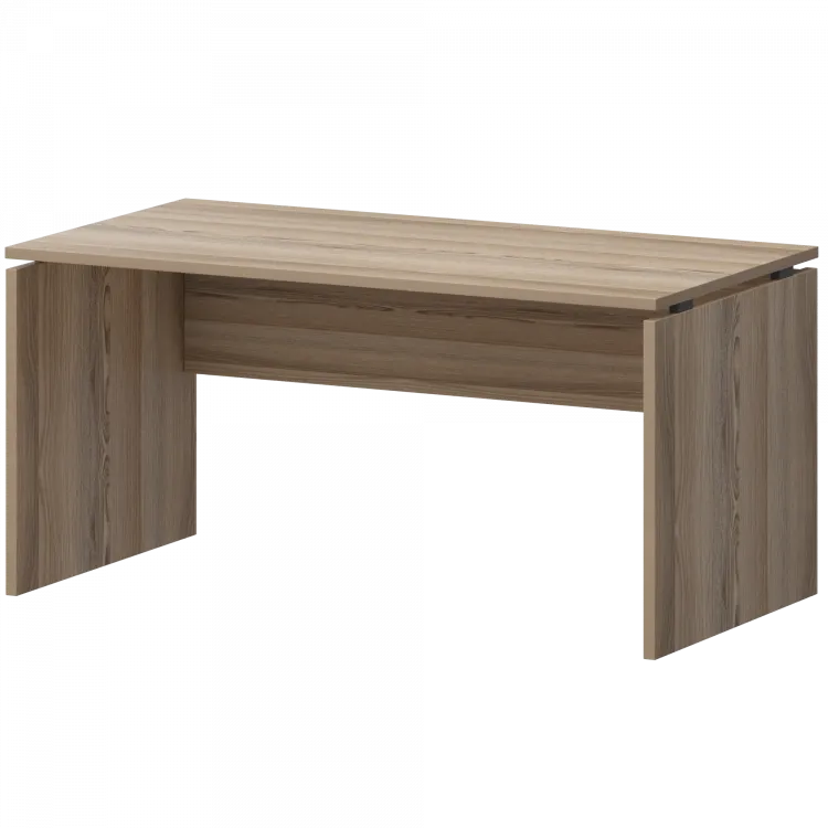 Стол рабочий НТ-140.Ч Дуб сафари 1400x730x750 Аргентум