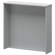 Стойка прямоугольная А-552 Серый 1260x360x1220 Ресепшн