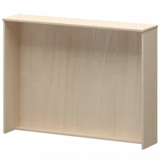 Стойка прямоугольная А-554 Бук 1660x360x1220 Ресепшн