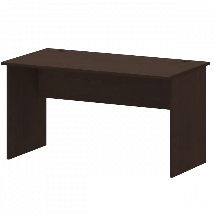 Стол с левым и правым кабель каналом А-003.К Дуб венге 1400x730x760 Арго