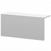 Накладка для стойки А-654 Белый 1210x380x560 Ресепшн