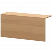 Накладка для стойки А-654 Ольха 1210x380x560 Ресепшн
