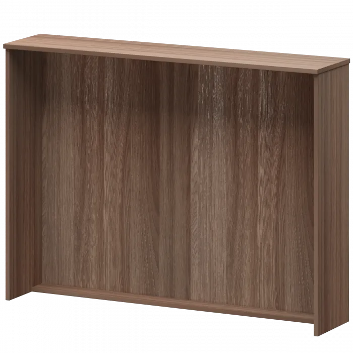 Стойка прямоугольная А-554 Темный шимо 1660x360x1220 Ресепшн