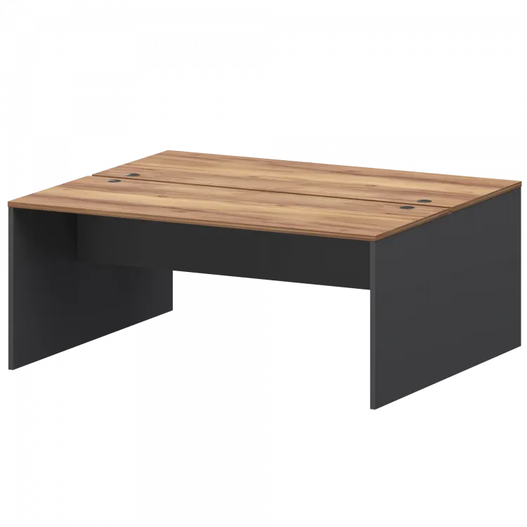 Бенч двойной Тип2 СМСР25-2.18.73 Графит/Таксония 1800x1496x750 Смарт