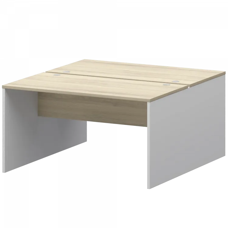 Бенч двойной Тип1 СМСР25-2.14.73 Белый/Кронберг 1400x1496x750 Смарт