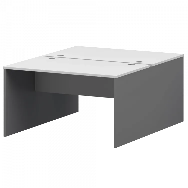 Бенч двойной Тип2 СМСР25-2.12.60 Графит/Белый 1200x1236x750 Смарт