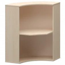 Стойка угловая А-550 Бук 900x900x1220 Ресепшн