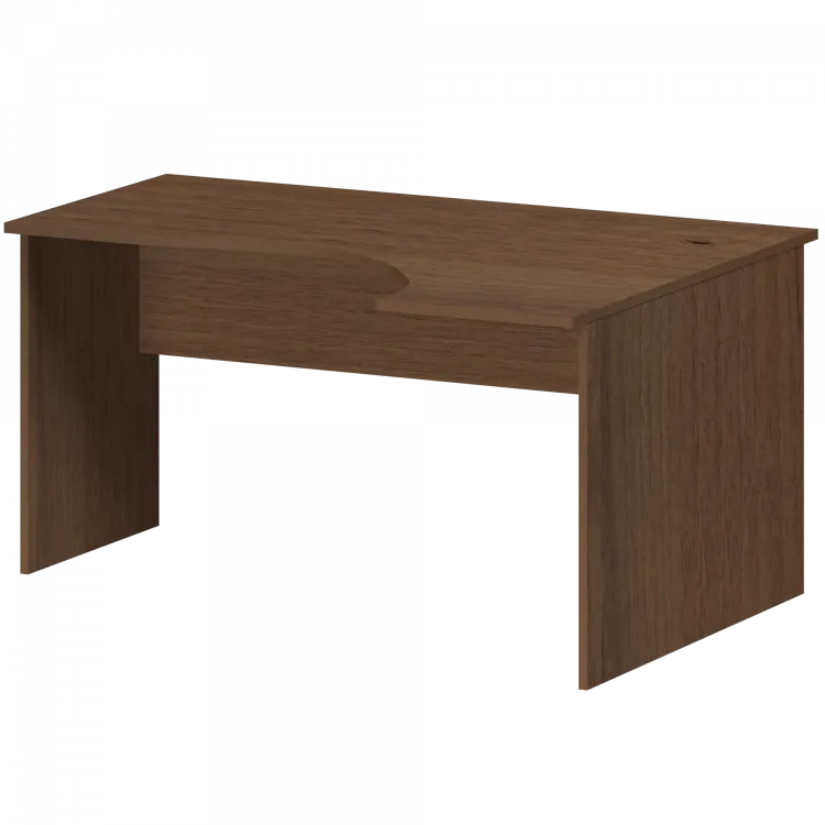 Стол эргономичный правый А-201.ПР Орех гварнери 1600x1200x760 Арго