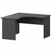 Стол компактный левый А-203.60.ЛВ Антрацит 1200x1200x760 Арго