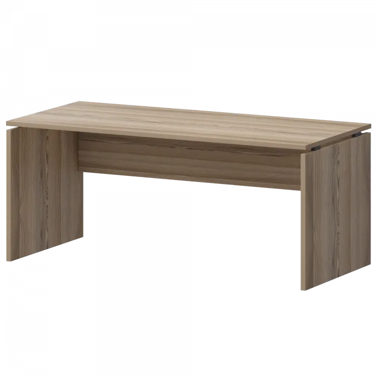 Стол рабочий НТ-160.Ч Дуб сафари 1600x730x750 Аргентум