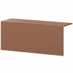 Накладка для стойки А-654 Терракота 1210x380x560 Ресепшен