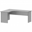 Стол компактный левый А-206.60.ЛВ Серый 1600x1200x760 Арго