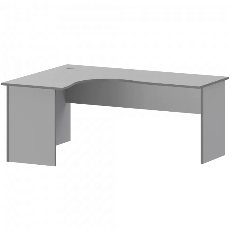 Стол компактный левый А-206.60.ЛВ Серый 1600x1200x760 Арго