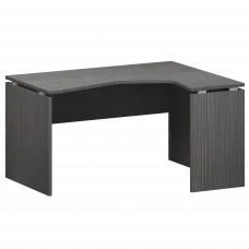 Стол эргономичный правый НТ-040.ПР Лиственница 1400x1100x750 Аргентум