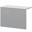 Накладка для стойки А-652 Серый 810x380x560 Ресепшн
