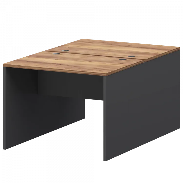 Бенч двойной Тип2 СМСР25-2.10.60 Графит/Таксония 1000x1236x750 Смарт