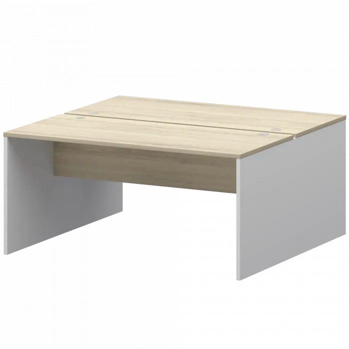 Бенч двойной Тип1 СМСР25-2.16.60 Белый/Кронберг 1600x1236x750 Смарт