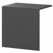 Накладка для стойки А-651 Антрацит 510x380x560 Ресепшен