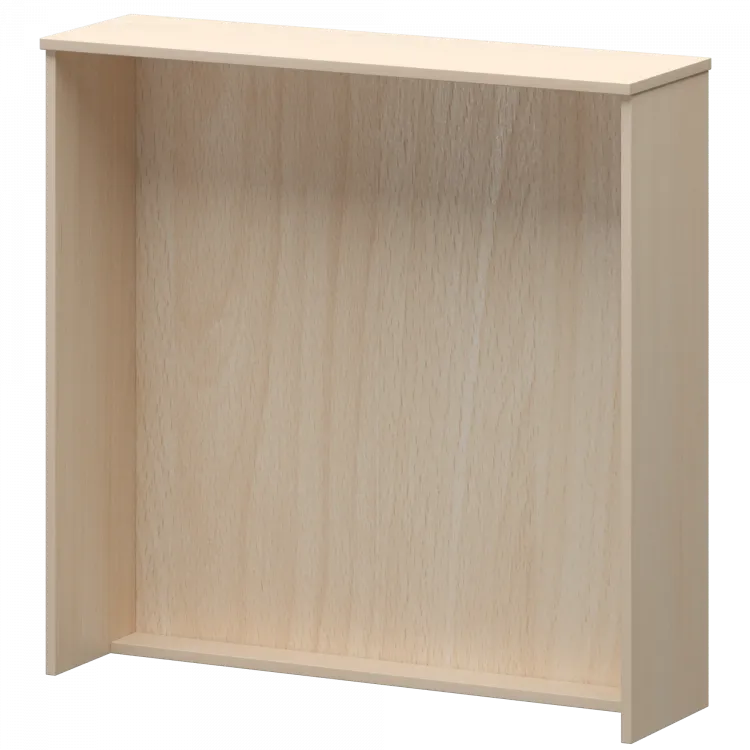 Стойка прямоугольная А-552 Бук 1260x360x1220 Ресепшн