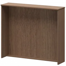 Стойка прямоугольная А-553 Орех 1460x360x1220 Ресепшн