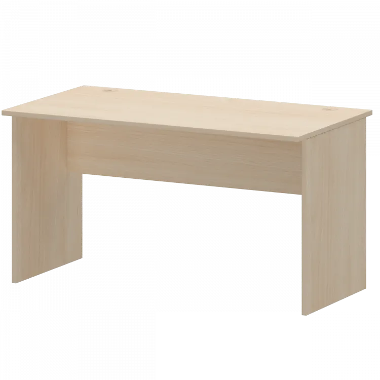 Стол с левым и правым кабель каналом А-003.К Бук 1400x730x760 Арго