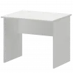 Стол с левым и правым кабель каналом А-001.К Белый 900x730x600 Арго