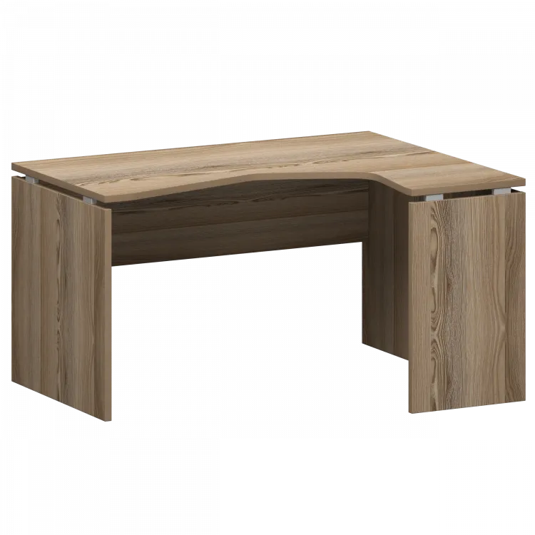 Стол эргономичный правый НТ-040.ПР Дуб сафари 1400x1100x750 Аргентум