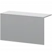 Накладка для стойки А-653 Серый 1010x380x560 Ресепшн