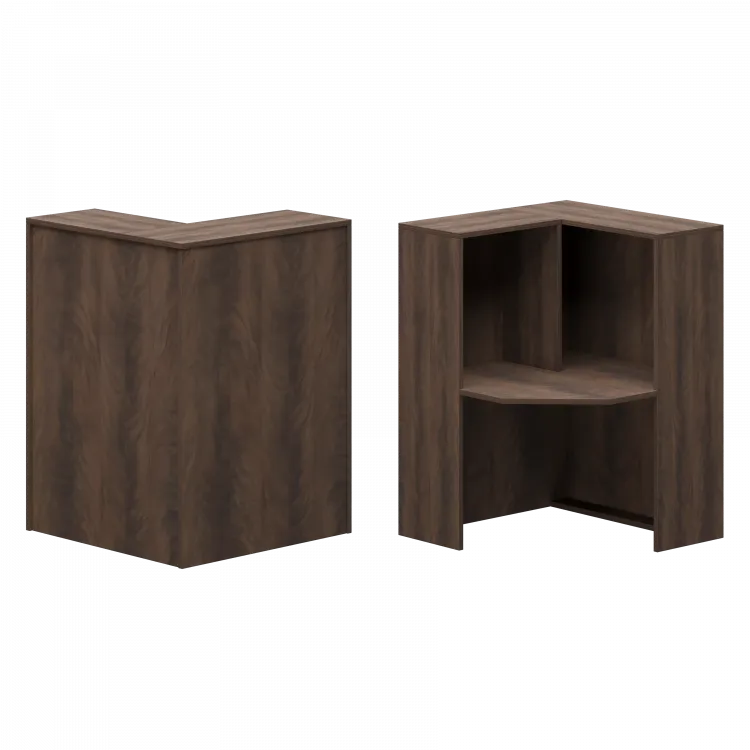 Стойка угловая левая А-555 Лагос 900x900x1220 Ресепшн