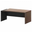 Стол руководителя левый KZ-18L Темный шимо/Графит 1800x900x750 Кортез