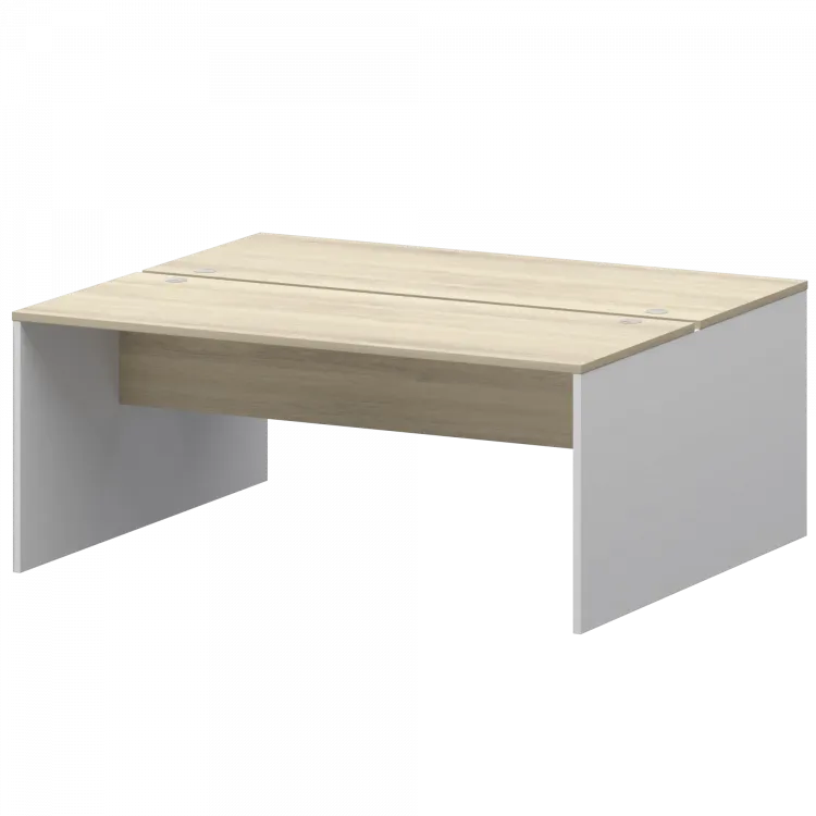 Бенч двойной Тип1 СМСР25-2.18.60 Белый/Кронберг 1800x1236x750 Смарт