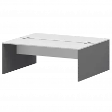 Бенч двойной Тип1 СМСР25-2.18.73 Графит/Белый 1800x1496x750 Смарт