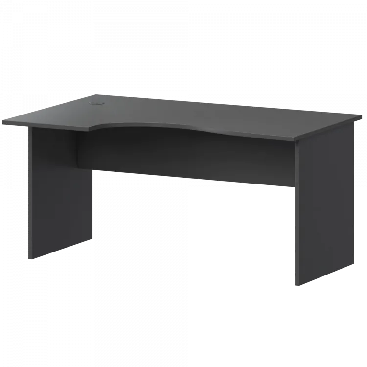 Стол эргономичный левый А-200.ЛВ Антрацит 1400x900x760 Арго