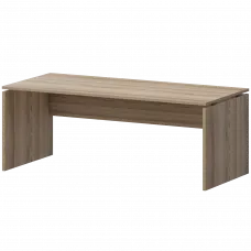 Стол руководителя НТ-180.Ч Дуб сафари 1800x800x750 Аргентум