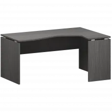 Стол эргономичный правый НТ-060.ПР Лиственница 1600x1100x750 Аргентум