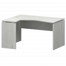Стол эргономичный левый НТ-040.ЛВ Сосна винтер 1400x1100x750 Аргентум