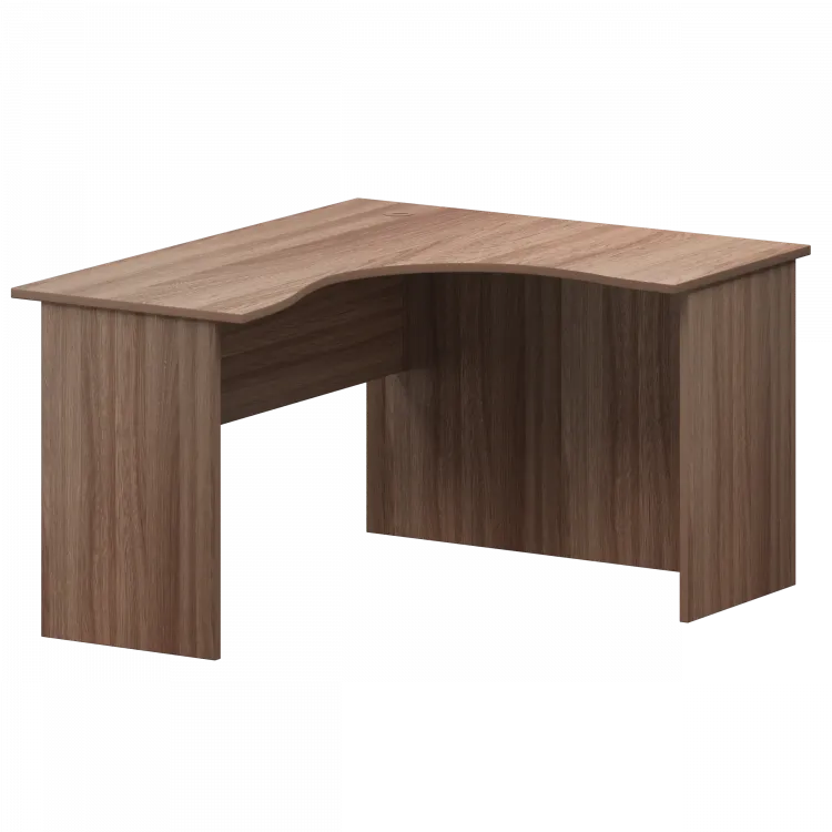 Стол компактный правый А-204.60.ПР Темный шимо 1400x1200x760 Арго