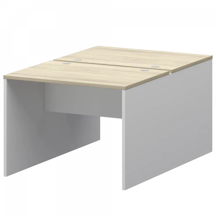 Бенч двойной Тип2 СМСР25-2.10.60 Белый/Кронберг 1000x1236x750 Смарт