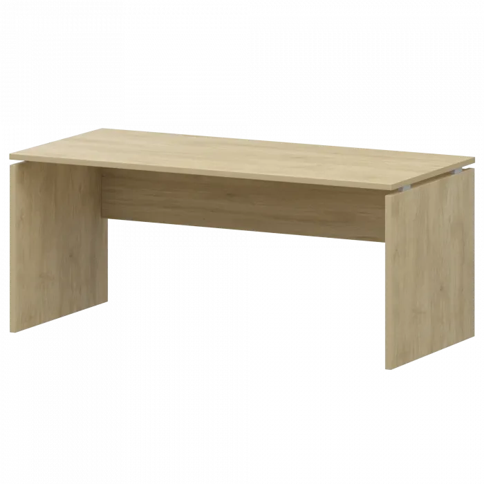 Стол рабочий НТ-160 Баттл Рок 1600x730x750 Аргентум