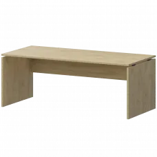 Стол руководителя НТ-180.Ч Баттл Рок 1800x800x750 Аргентум