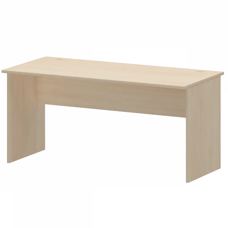 Стол с левым и правым кабель каналом А-004.К Бук 1600x730x760 Арго