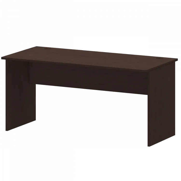 Стол с левым и правым кабель каналом А-004.К Дуб венге 1600x730x760 Арго