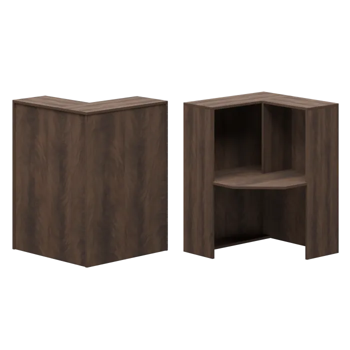 Стойка угловая правая А-556 Лагос 900x900x1220 Ресепшн