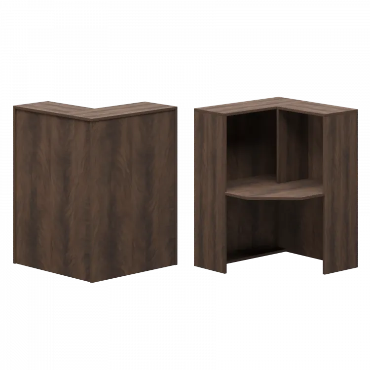 Стойка угловая правая А-556 Лагос 900x900x1220 Ресепшн