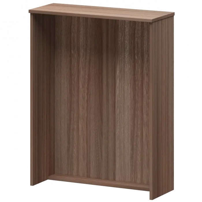 Стойка прямоугольная А-551 Темный шимо 960x360x1220 Ресепшн