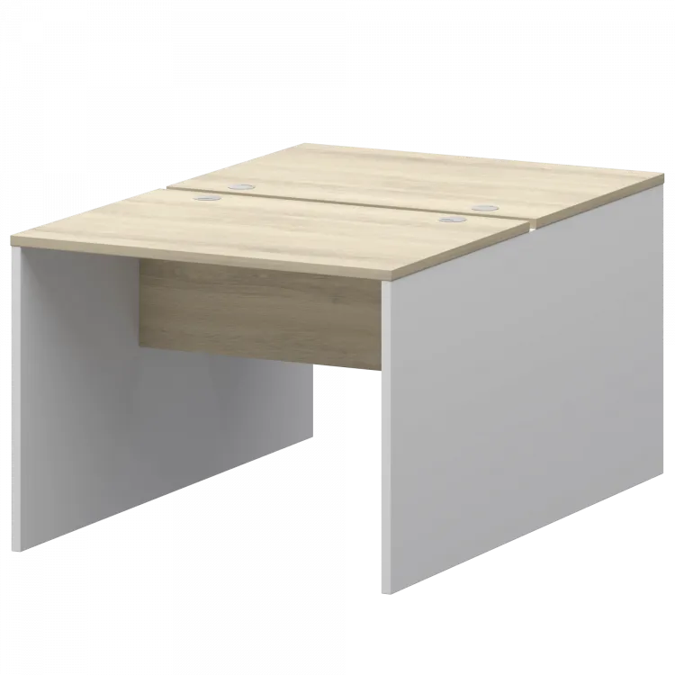 Бенч двойной Тип1 СМСР25-2.10.60 Белый/Кронберг 1000x1236x750 Смарт