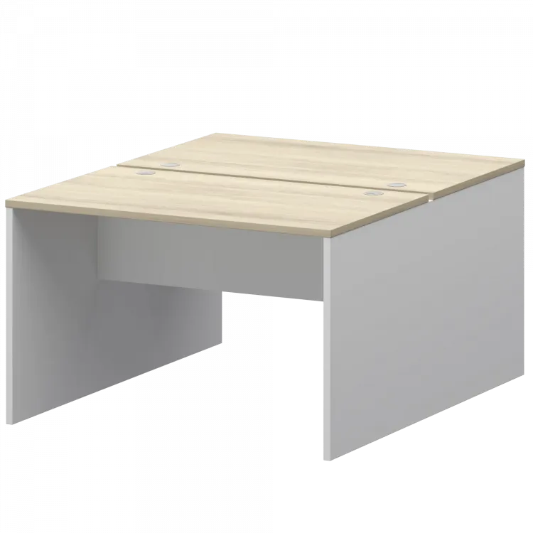 Бенч двойной Тип2 СМСР25-2.12.60 Белый/Кронберг 1200x1236x750 Смарт