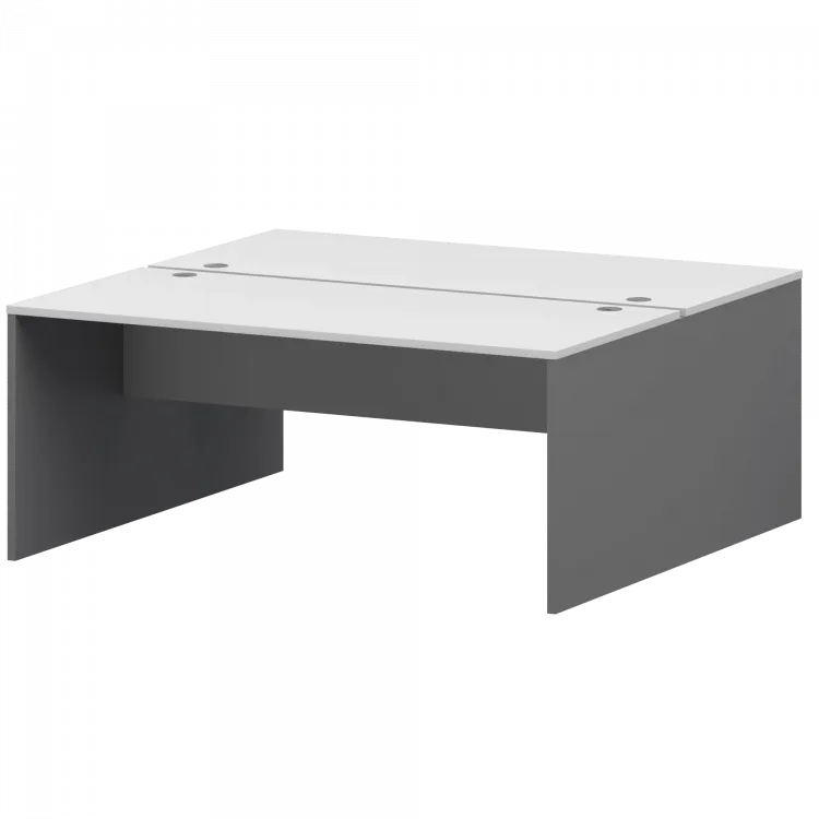 Бенч двойной Тип2 СМСР25-2.16.60 Графит/Белый 1600x1236x750 Смарт