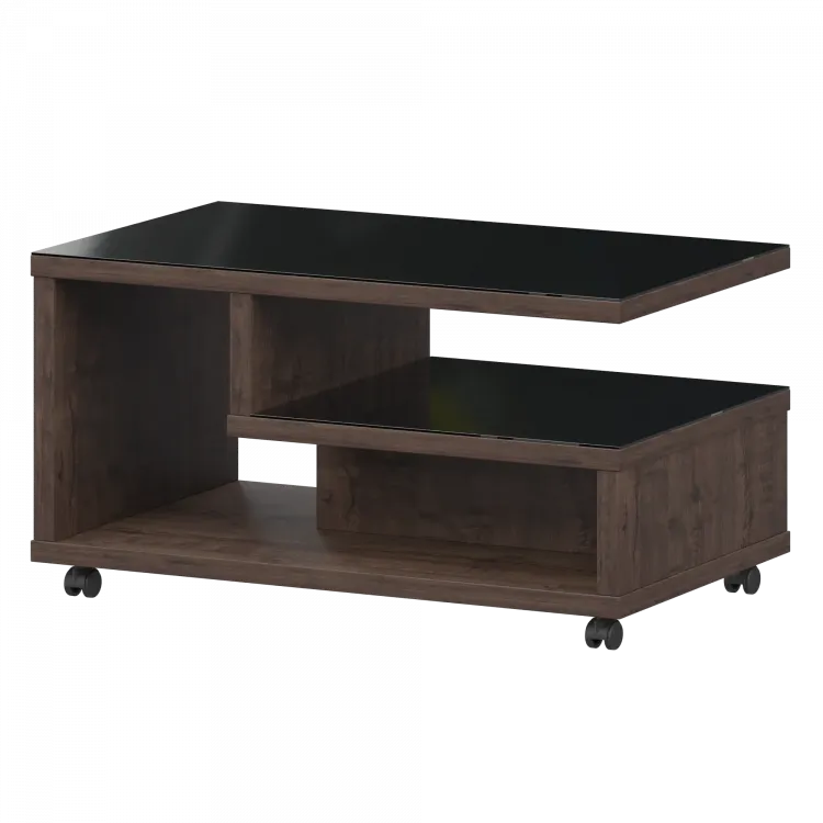 Стол журнальный КТ-10.38 Дуб апрель 880x530x530 Акцент