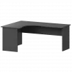 Стол компактный левый А-206.60.ЛВ Антрацит 1600x1200x760 Арго